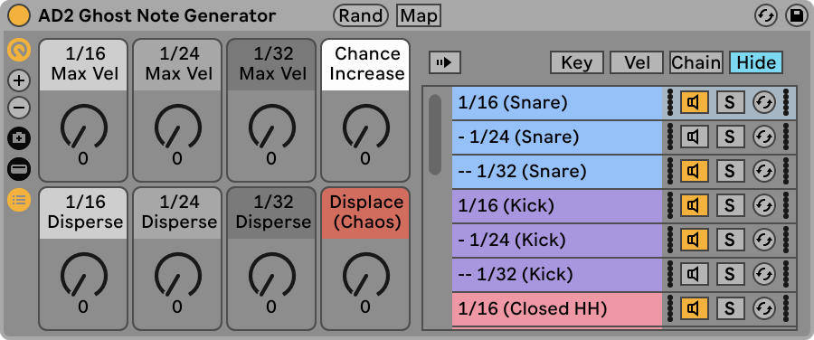 Ghost Note Generator *