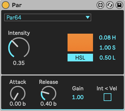 Beam for Live - Par device