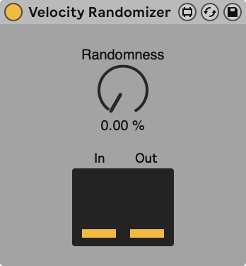 Building Max Devices - Velocity Randomizer