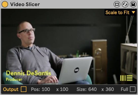 Building Max Devices - Video Slicer