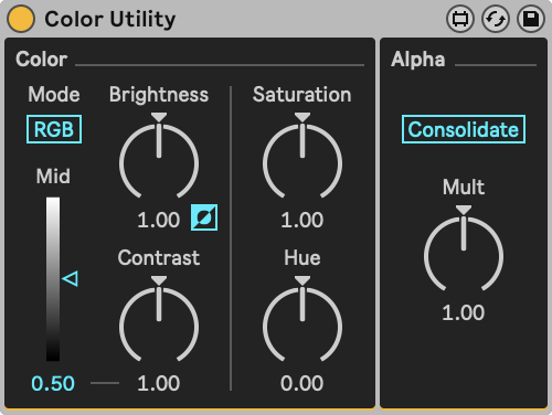 Videosync - Color Ulity device